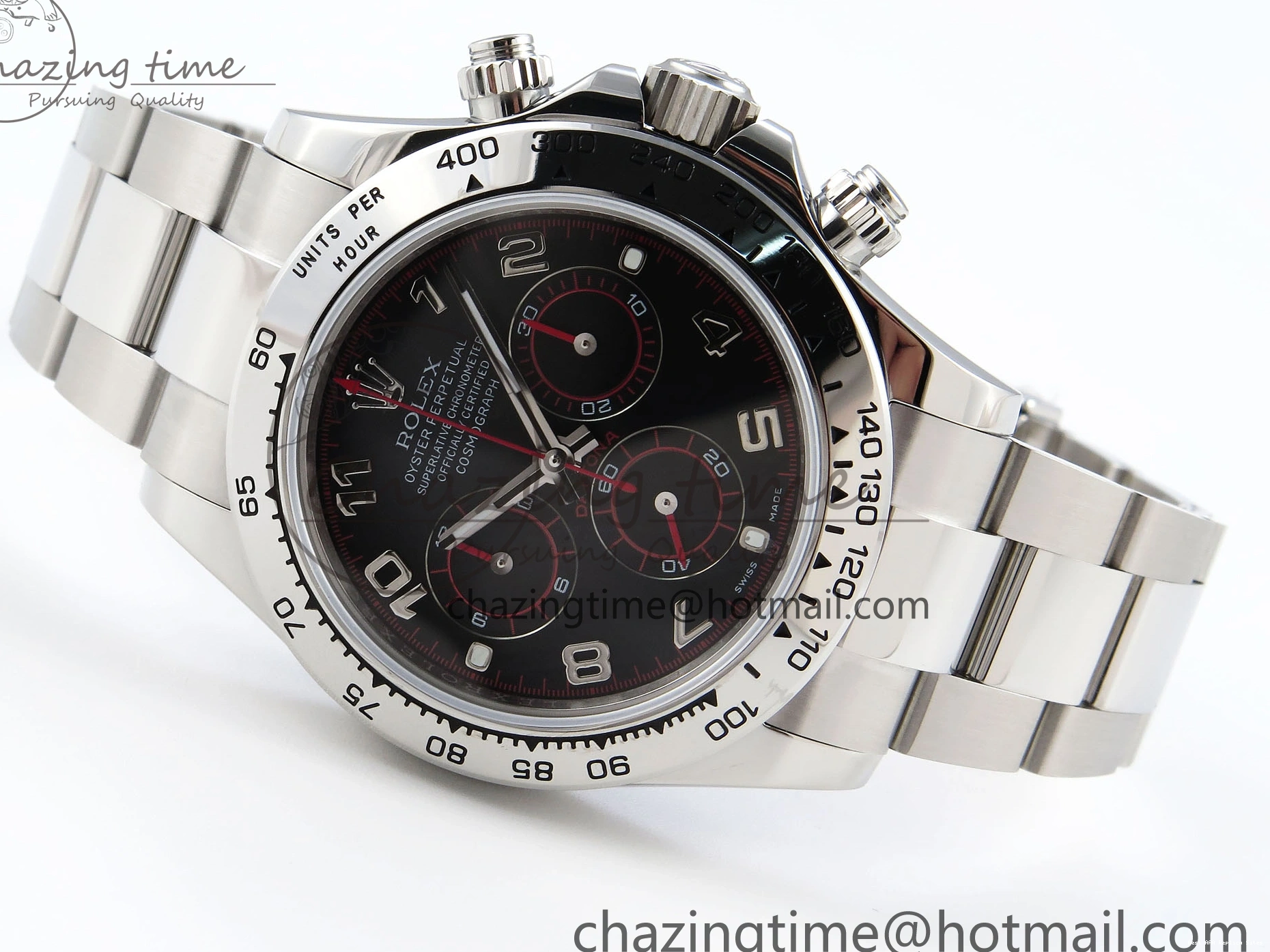 AAA Replica Watches GRAY DIAL MOVEMENT) 116509 NUMERAL OMF (SLIM Cozy A7750 DAYTONA BRACELET SS ON EDITION SS 1809 BEST 0108